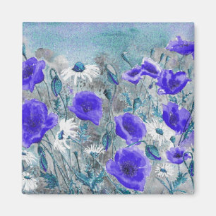 Aimant "de bleu de pavot"
