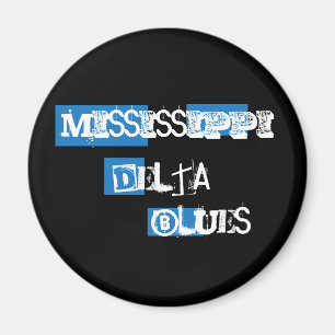 Aimant de bleus de delta du Mississippi