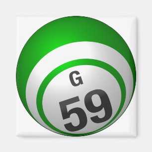 Aimant de boule de bingo-test de G 59
