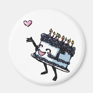 Aimant de CakeLove - gâteau