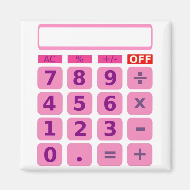 Aimant de calculateur (Devant)