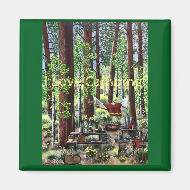 Aimant de camping (Devant)