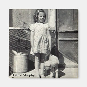 Aimant de Carol et d'agneau