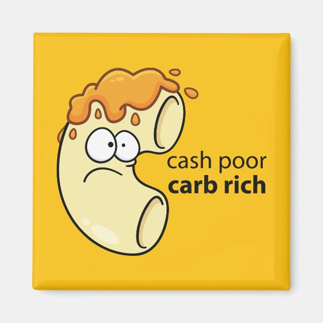 Aimant de Carré riche en glucides (Devant)