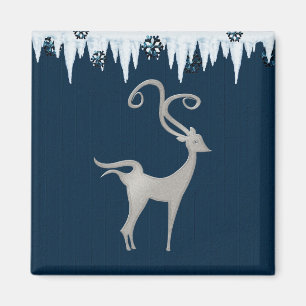 Aimant de cerfs communs de Noël