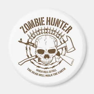 Aimant de chasseur de zombi