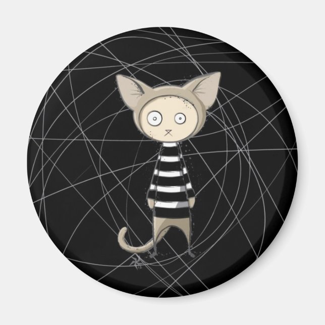 Aimant de chat (Devant)