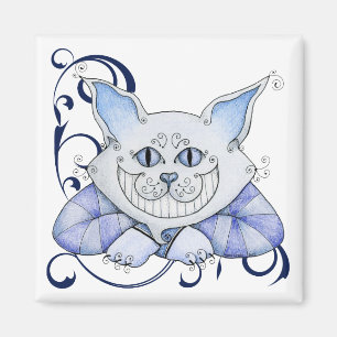 Aimant de chat de Cheshire