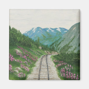 Aimant de chemin de fer de Skagway