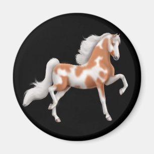 Aimant de cheval de Saddlebred Pinto d'Américain