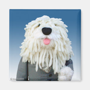 Aimant de chien de berger de Sherman