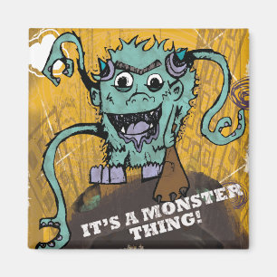 Aimant de chose de monstre