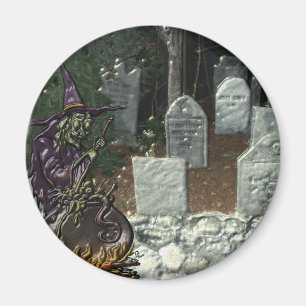 Aimant de cimetière de sorcière