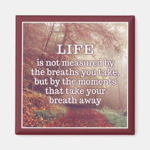 Aimant de citation de vie