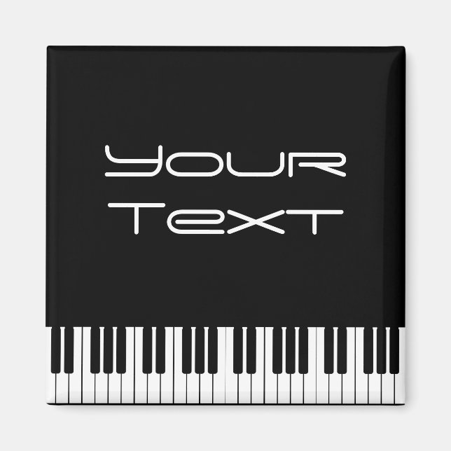 Aimant de clavier de piano (Devant)