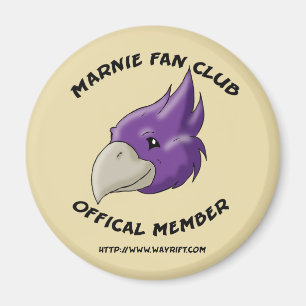 Aimant de club de fan de Marnie