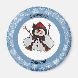 Aimant de collecteur de bonhomme de neige