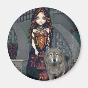 Aimant "de comtesse de loup"