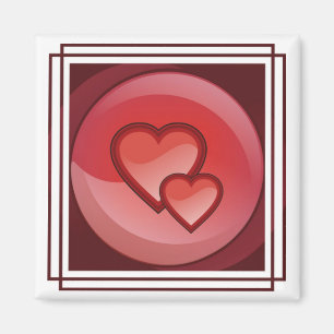 Aimant de conception cardiaque