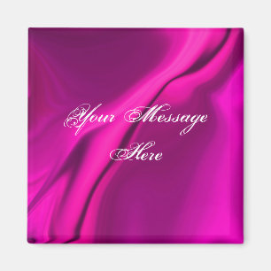 Aimant de conception rose lisse