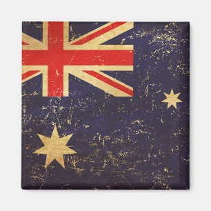 Aimant de conception Vintage de drapeau Australie