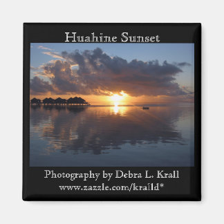 Aimant de coucher de soleil Huahine