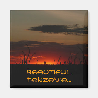 Aimant de coucher de soleil tanzanien