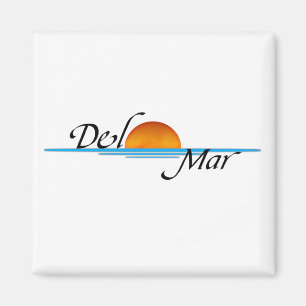 Aimant de coucher du soleil de Del Mar