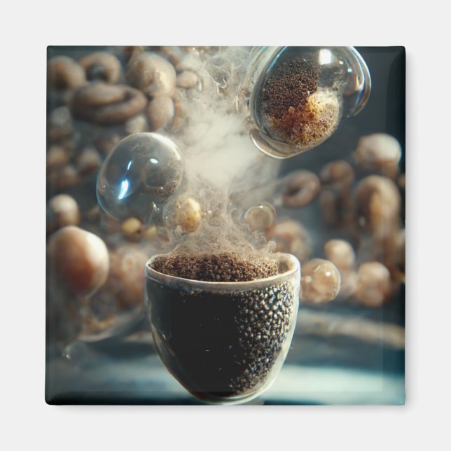 Aimant de coupe de café (Devant)
