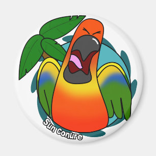 Aimant de crisrauques de Sun Conure