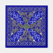 Aimant de croix de noeud celtique