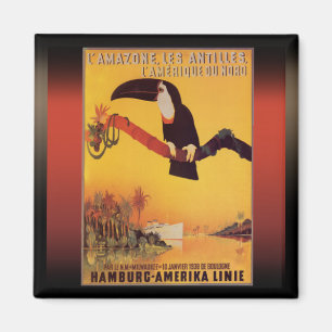Aimant de cru de publicité de croisière de