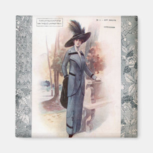 Aimant de cru de revue de mode de Français de KRW