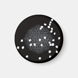 Aimant de cuisine à motif de puzzle brisé