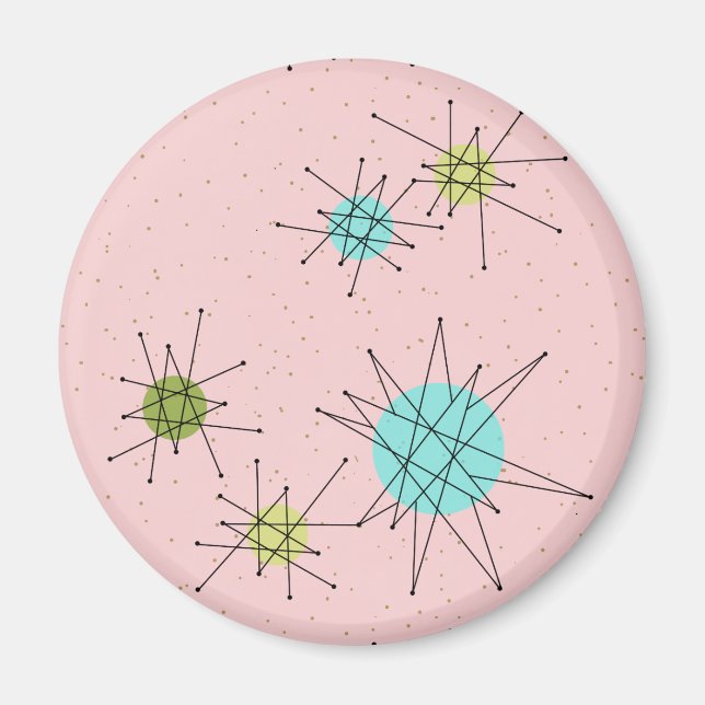 Aimant de démarrage atomique rose (Devant)