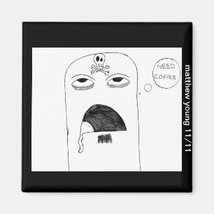 Aimant de démon de café