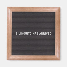 Aimant de devis bilingue