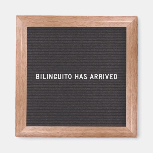 Aimant de devis bilingue (Devant)