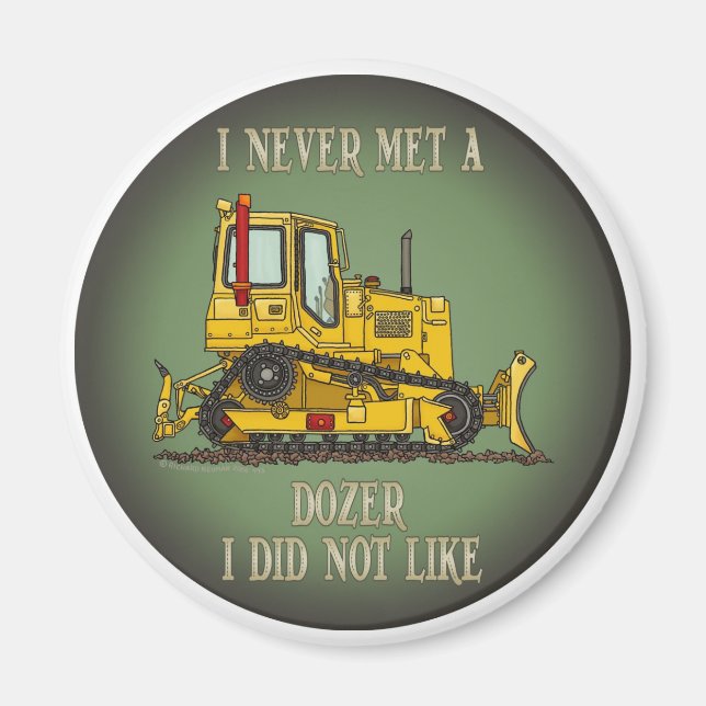 Aimant de devis de l'opérateur de dozer (Devant)