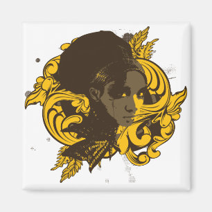 Aimant de diva d'Afro