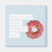 Aimant de Donut bleu