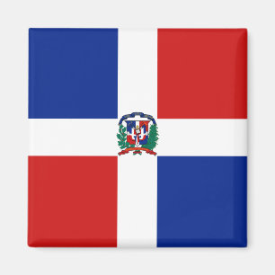 Aimant de drapeau de la République dominicaine
