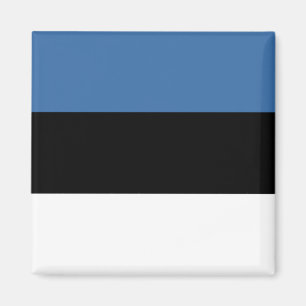 Aimant de drapeau de l'Estonie
