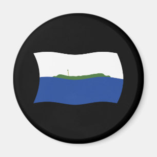 Aimant de drapeau de l'île de Navassa