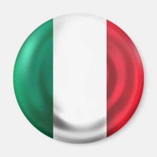 Aimant de drapeau de l'Italie