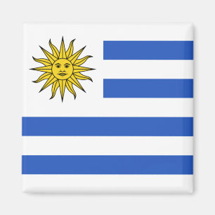 Aimant de drapeau de l'Uruguay