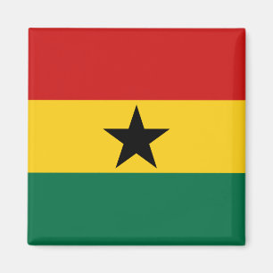 Aimant de drapeau du Ghana