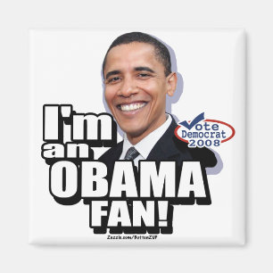 Aimant de fan d'Obama
