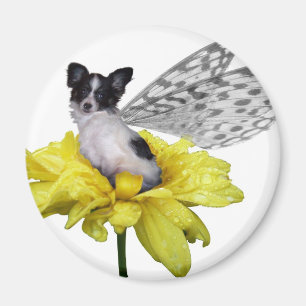Aimant de fée de chien de Papillon