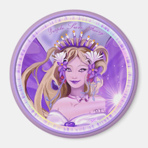 Aimant de fée violet